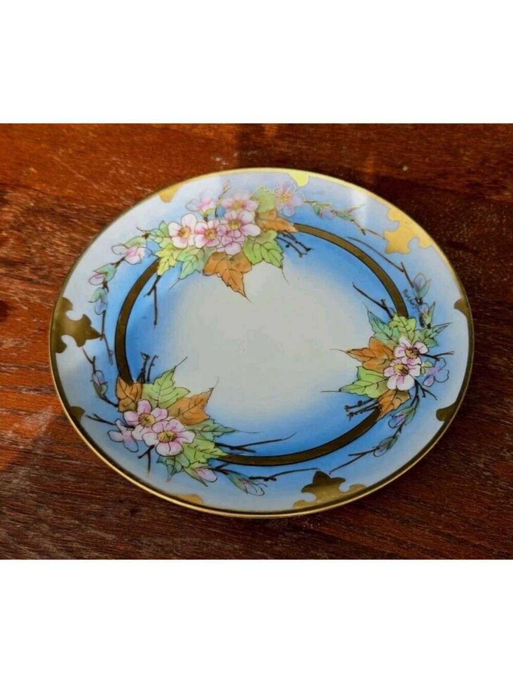 Haviland France Stouffer Handpainted Plate 7.5 Inches